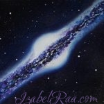 "Galaxy N387". Oil painting on canvas.