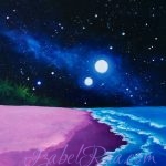 Venus in 5th Dimension-2. Oil painting on canvas. Izabel Raa Jan