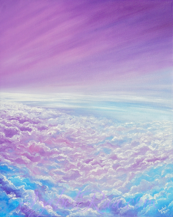 "Soul's Flights". Original Oil Painting. Izabel Raa, 2018