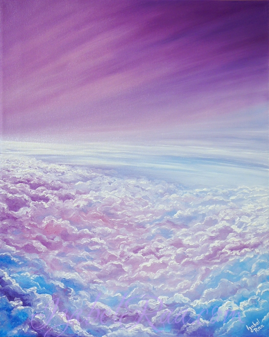 Soul's Flights. Oil painting on canvas. Izabel Raa